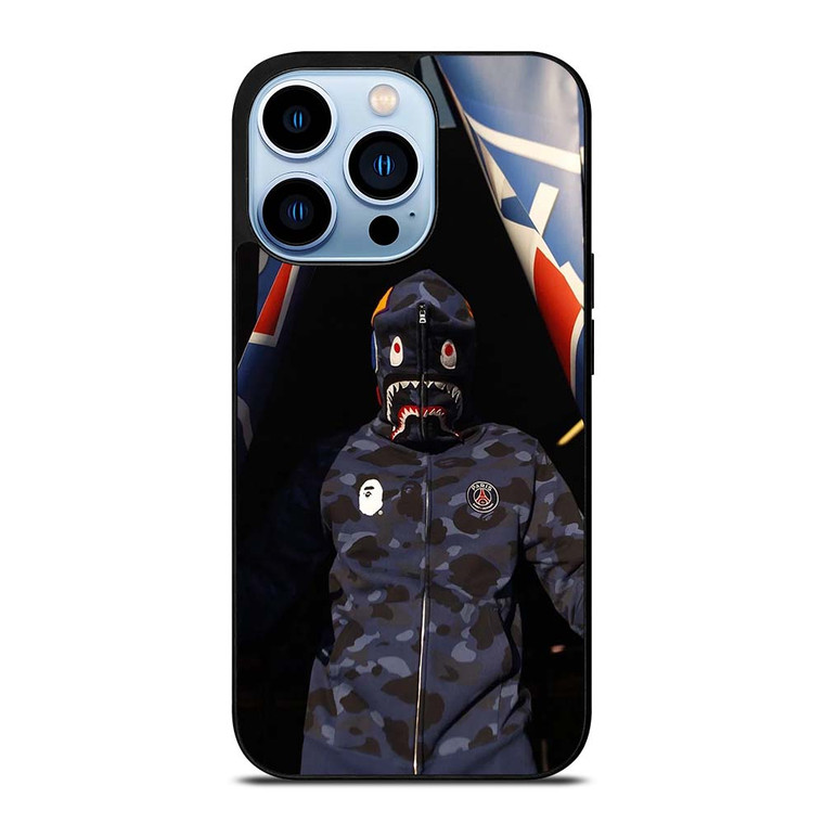 BAPE CAMO SHARK PARIS SAINT GERMAIN iPhone 13 Pro Max Case Cover