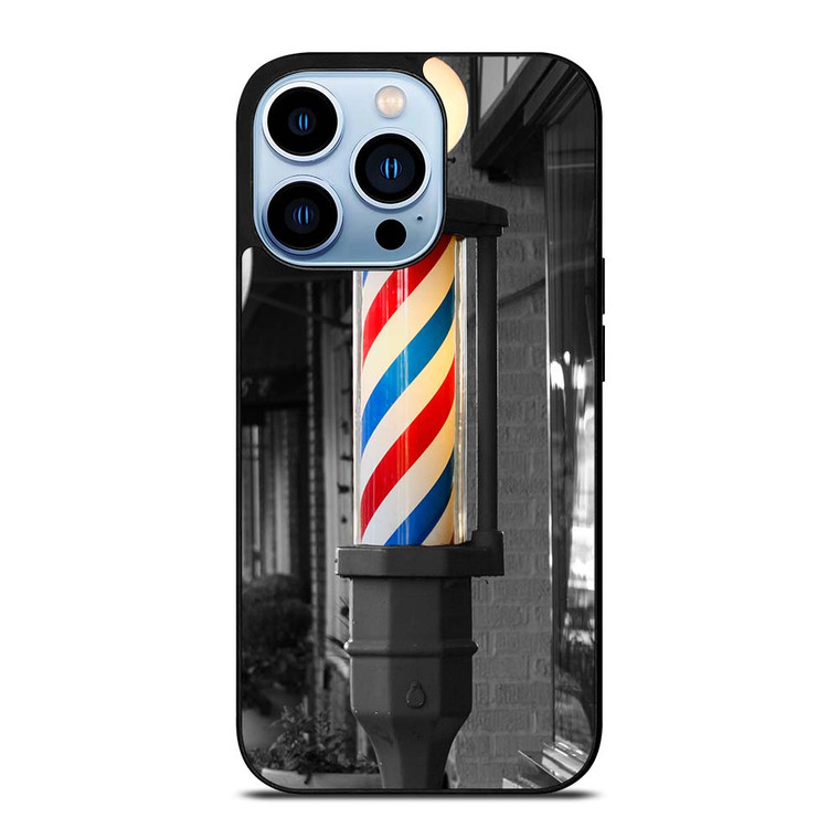 BARBER POLE HAIR CUT iPhone 13 Pro Max Case Cover