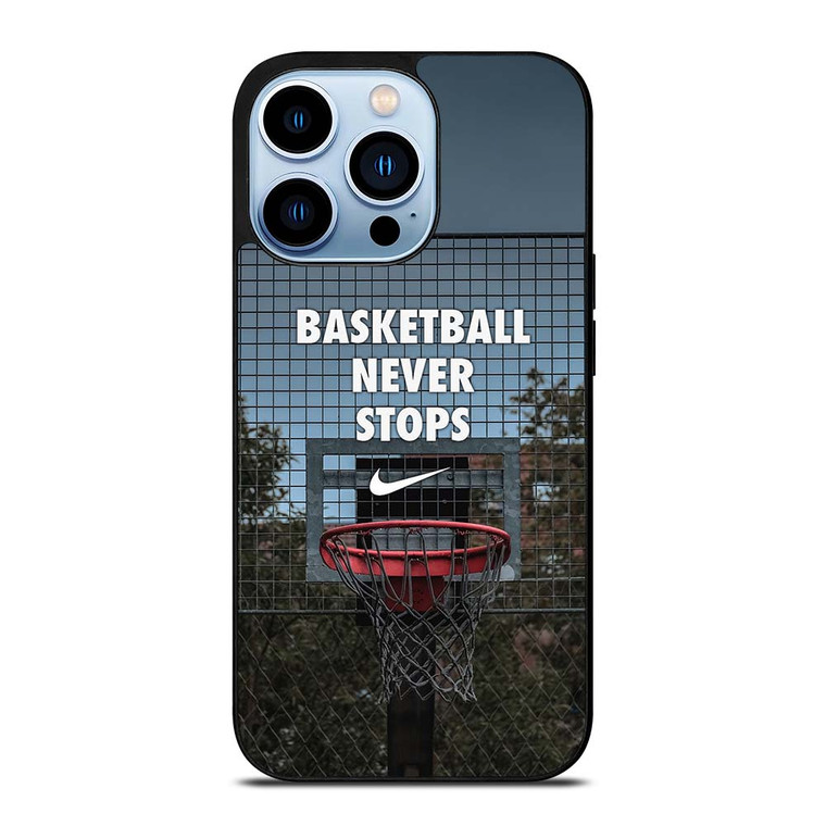BASKETBALL NEVER STOPS RING iPhone 13 Pro Max Case Cover BASKETBALL NEVER STOPS RING iPhone 13 Pro Max Case Cover