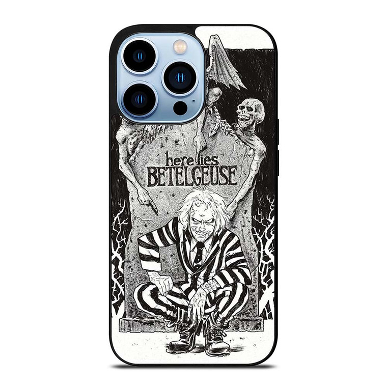 BEETLEJUICE TIM BURTON ART iPhone 13 Pro Max Case Cover