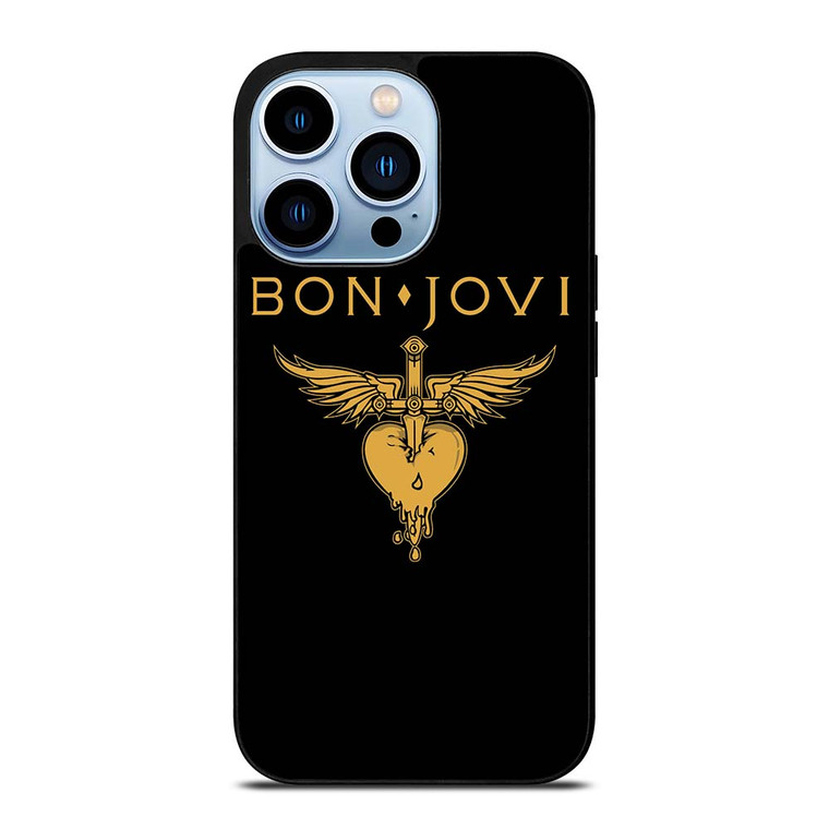 BON JOVI BAND LOGO GOLD iPhone 13 Pro Max Case Cover