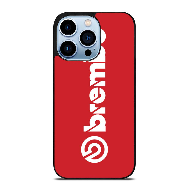 BREMBO DISC BRAKE RED LOGO iPhone 13 Pro Max Case Cover