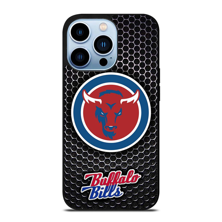 BUFFALO BILLS METAL LOGO iPhone 13 Pro Max Case Cover BUFFALO BILLS METAL LOGO iPhone 13 Pro Max Case Cover