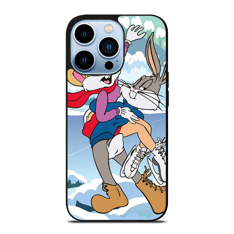 BUGS BUNNY AND LOLA CARTOON iPhone 13 Pro Max Case Cover BUGS BUNNY AND LOLA CARTOON iPhone 13 Pro Max Case Cover