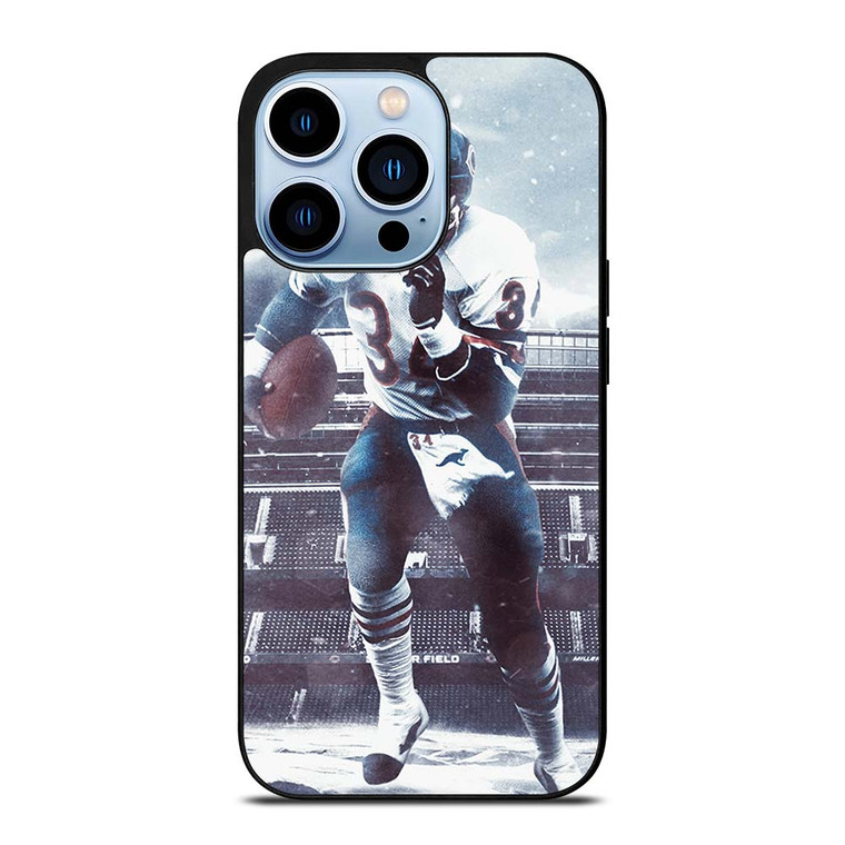 CHICAGO BEARS WALTER PAYTON FOOTBALL iPhone 13 Pro Max Case Cover