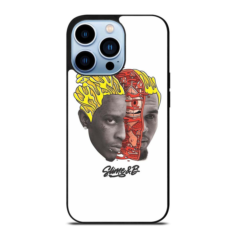 CHRIS BROWN YOUNG THUG SLIME & B iPhone 13 Pro Max Case Cover