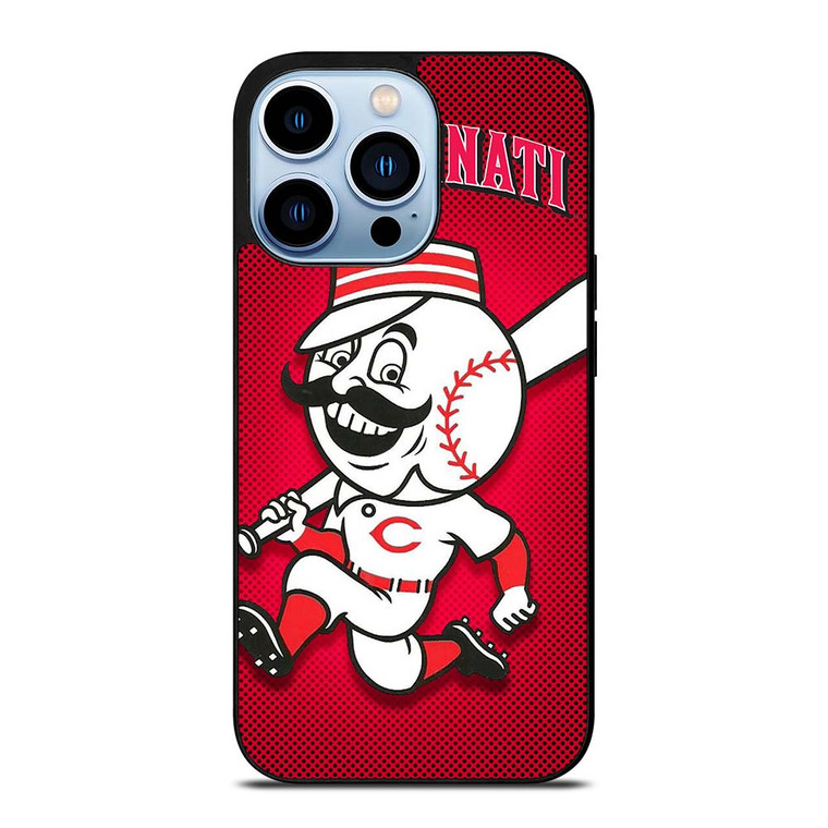 CINCINNATI REDS BASEBALL MASCOT iPhone 13 Pro Max Case Cover