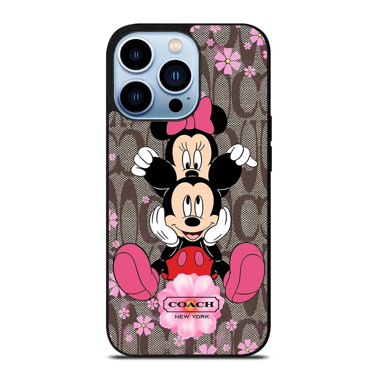 COACH MICKEY MINNIE iPhone 13 Pro Max Case Cover