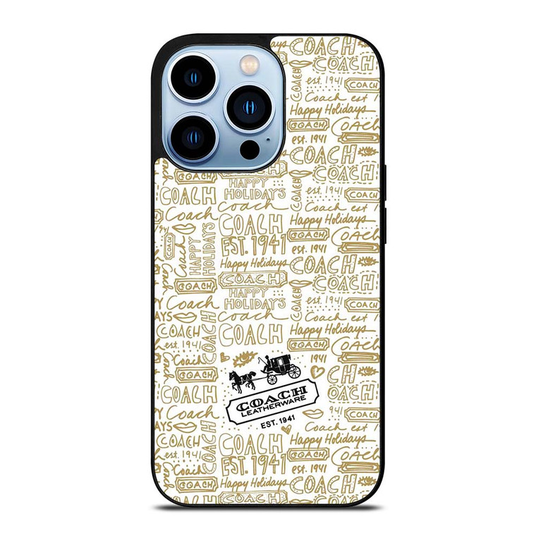 COACH NEW YORK COLLAGE iPhone 13 Pro Max Case Cover