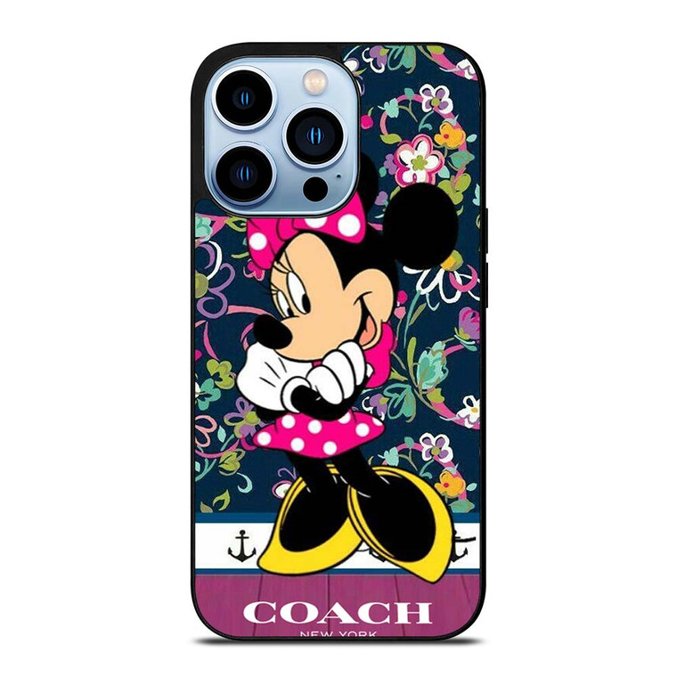 COACH NEW YORK CUTE MICKEY MOUSE iPhone 13 Pro Max Case Cover