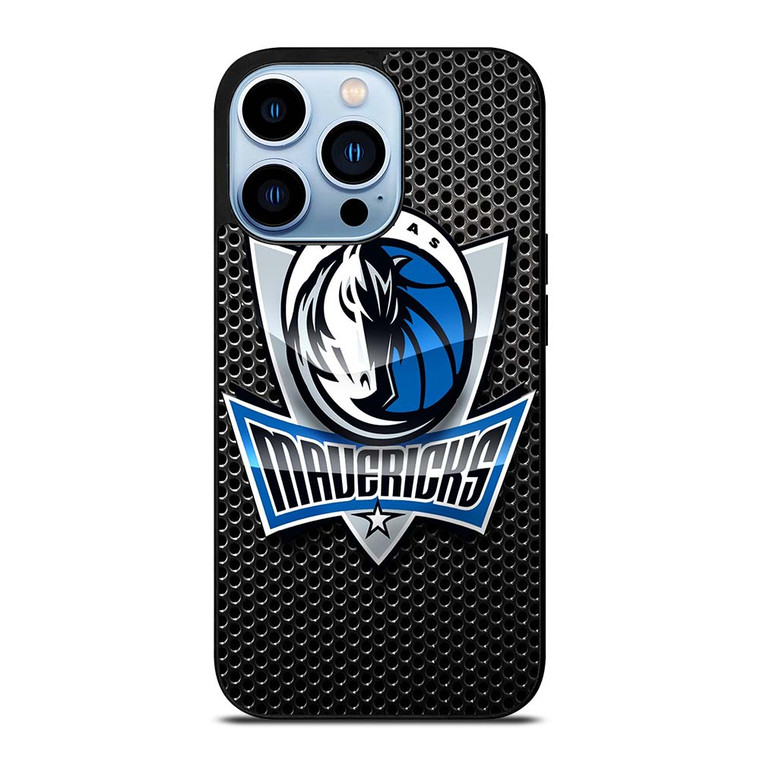DALLAS MAVERICKS METAL LOGO iPhone 13 Pro Max Case Cover