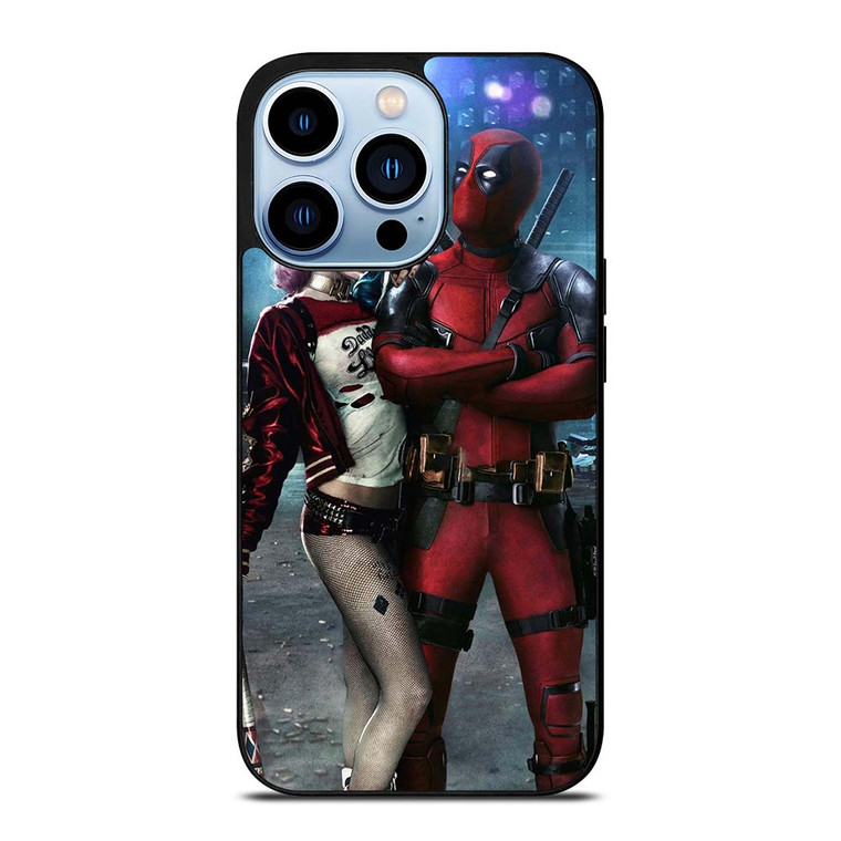 DEADPOOL HARLEY QUINN iPhone 13 Pro Max Case Cover