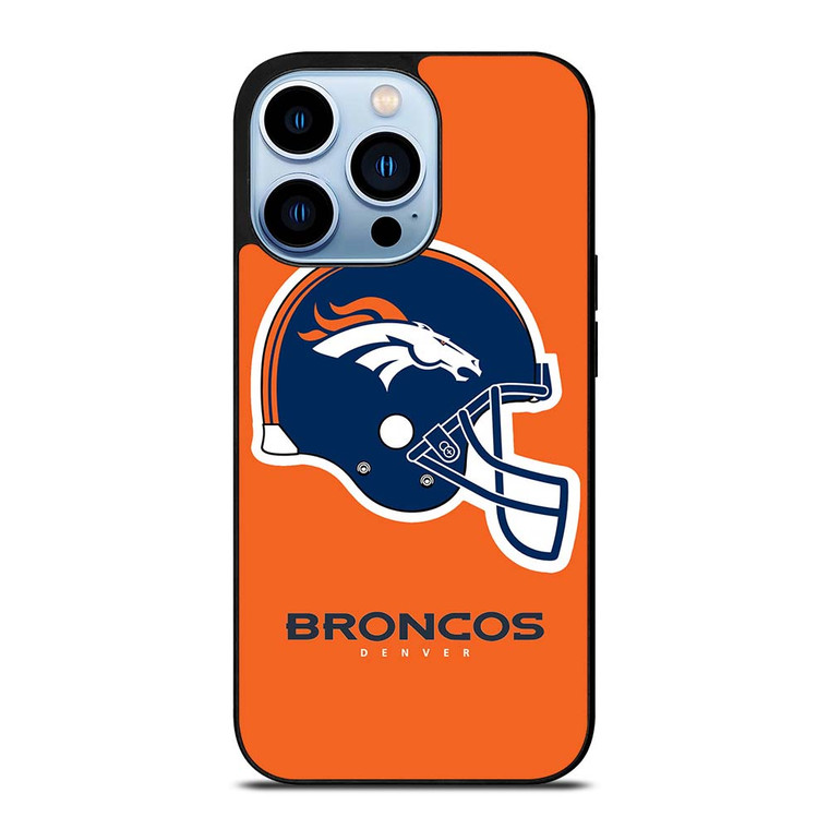 DENVER BRONCOS NFL HELMET iPhone 13 Pro Max Case Cover