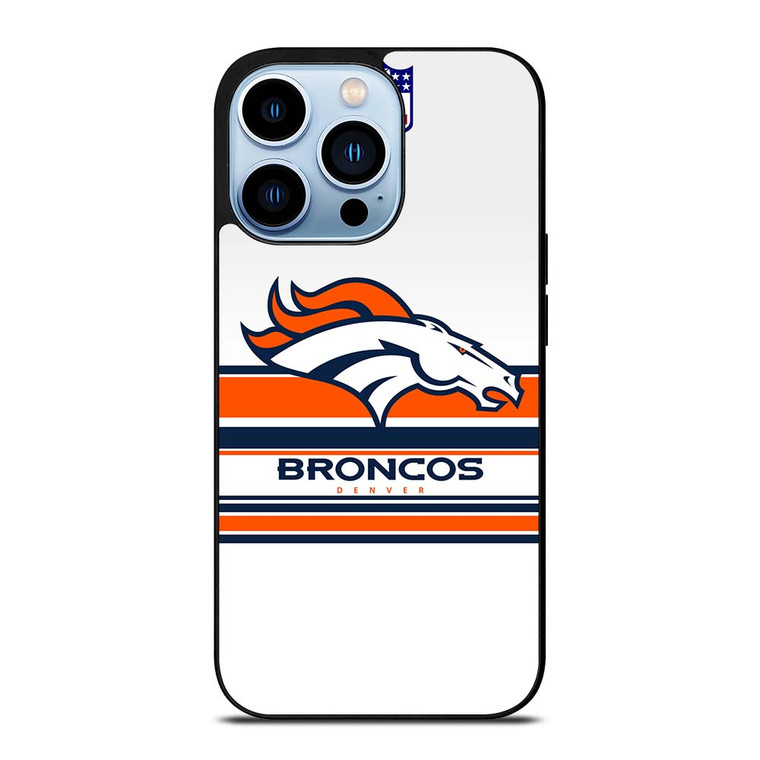 DENVER BRONCOS STRIPE LOGO iPhone 13 Pro Max Case Cover