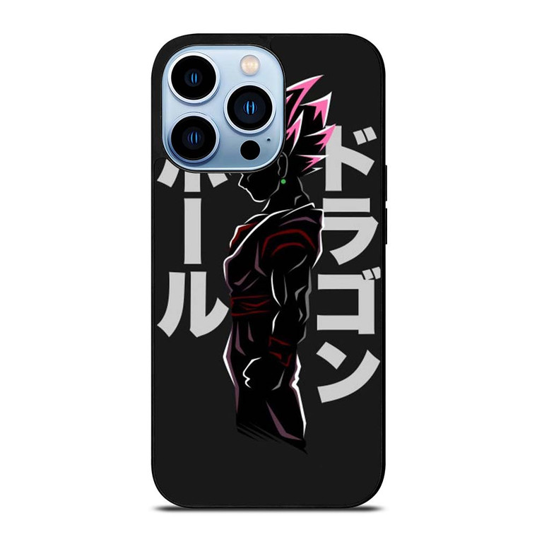 DRAGON BALL SUPER BLACK GOKU SSJ ROSE iPhone 13 Pro Max Case Cover