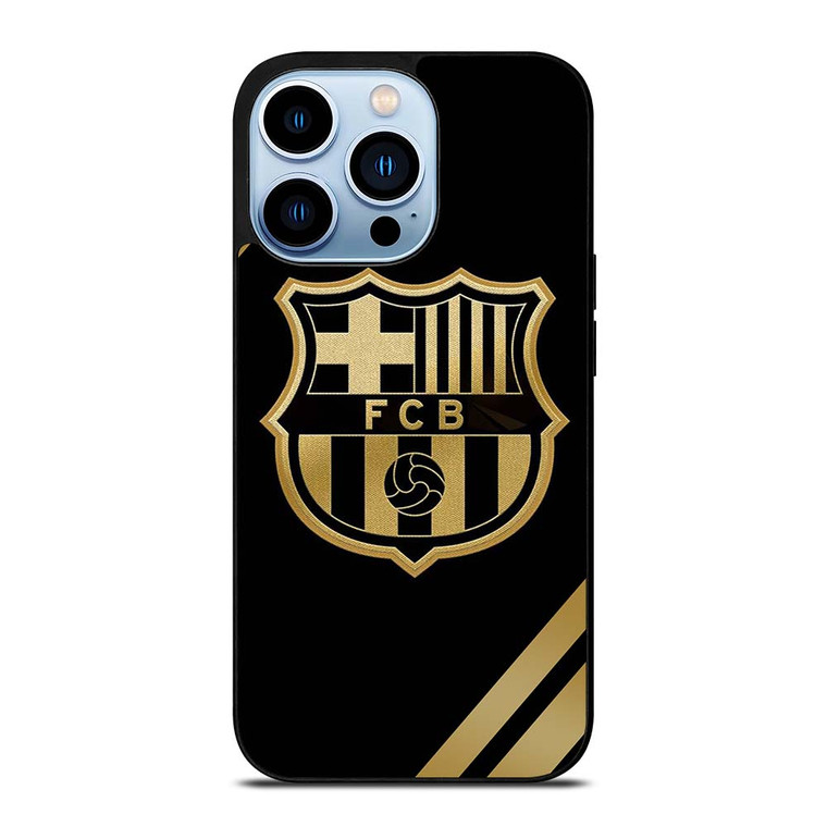 FC BARCELONA GOLD LOGO iPhone 13 Pro Max Case Cover