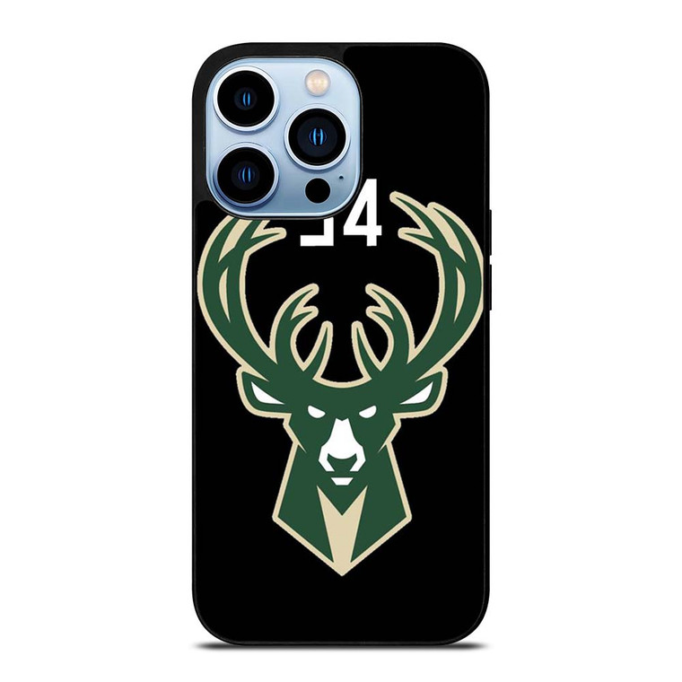 GIANNIS ANTETOKOUNMPO MILWAUKEE BUCKS LOGO iPhone 13 Pro Max Case Cover