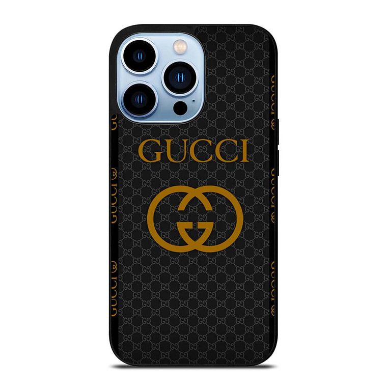 GUCCI ROUND PATTERN iPhone 13 Pro Max Case Cover