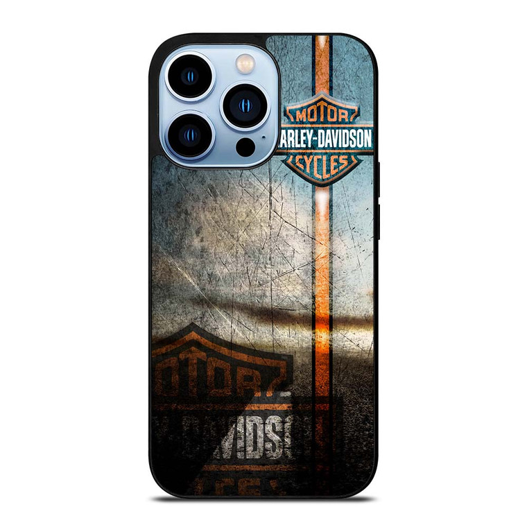 HARLEY DAVIDSON GRUNGE LOGO iPhone 13 Pro Max Case Cover