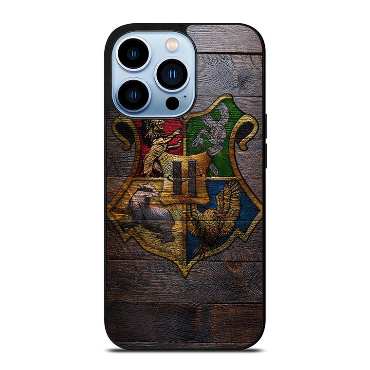 HOGWARTS HARRY POTTER WOODEN LOGO iPhone 13 Pro Max Case Cover