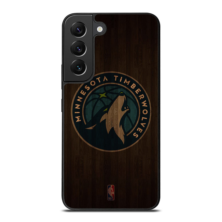 MINNESOTA TIMBERWOLVES BASKETBALL COURT NBA Samsung Galaxy S22 Plus Case Cover
