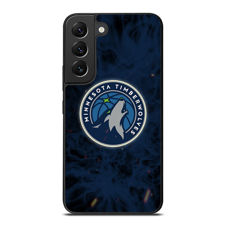 MINNESOTA TIMBERWOLVES BASKETBALL NBA FIRE Samsung Galaxy S22 Plus Case Cover