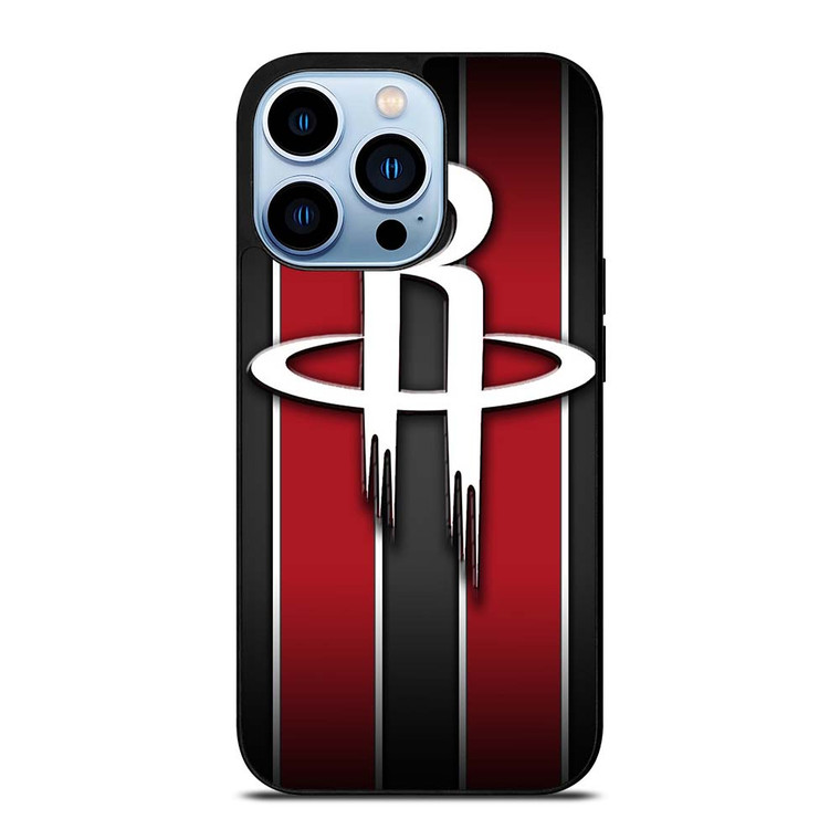 HOUSTON ROCKETS DOUBLE STRIPE iPhone 13 Pro Max Case Cover