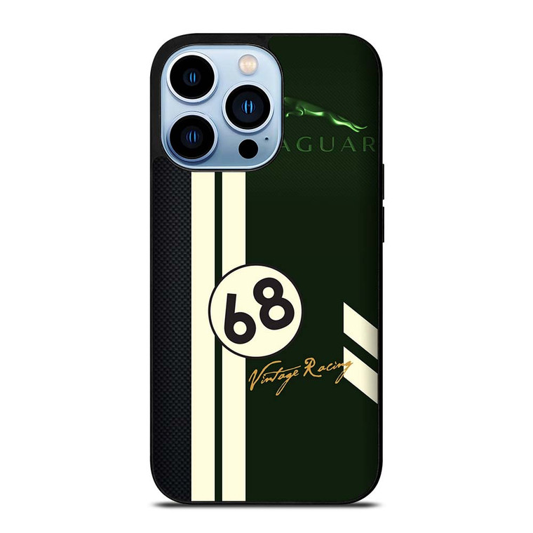 JAGUAR VINTAGE RACING LOGO iPhone 13 Pro Max Case Cover