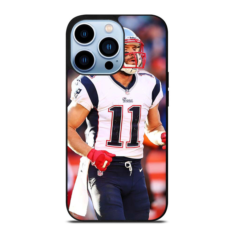 JULIAN EDELMAN NEW ENGLAND PATRIOTS NFL iPhone 13 Pro Max Case Cover
