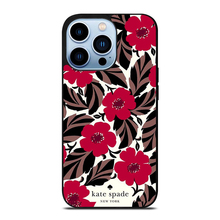 KATE SPADE FLOWER RED iPhone 13 Pro Max Case Cover