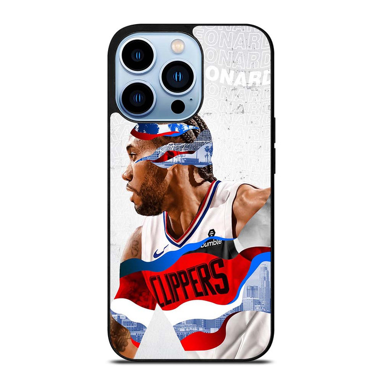 KAWHI LEONARD LOS ANGELES CLIPPERS iPhone 13 Pro Max Case Cover