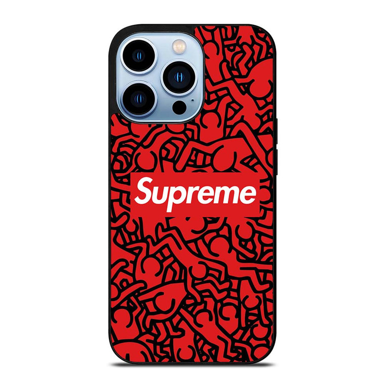 KEITH HARING SUPREME ART iPhone 13 Pro Max Case Cover