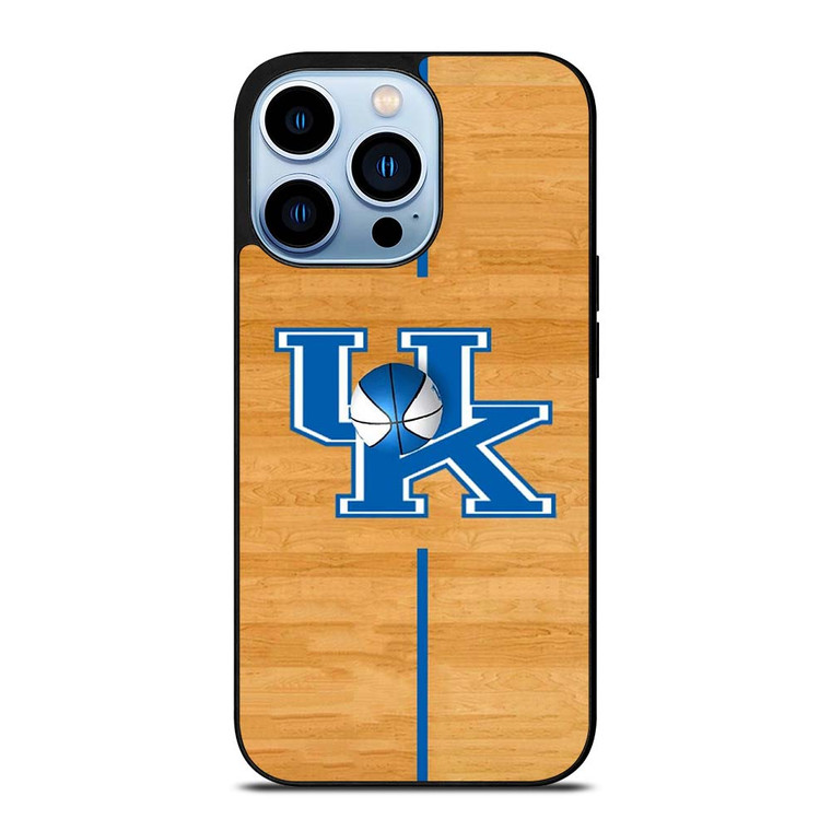 KENTUCKY WILDCATS WOODEN SYMBOL iPhone 13 Pro Max Case Cover