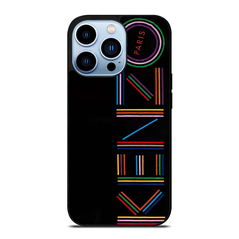 KENZO PARIS COLORFUL LOGO iPhone 13 Pro Max Case Cover