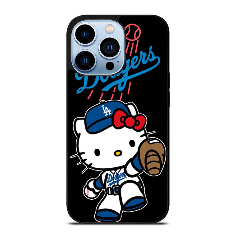LA DODGERS HELLO KITTY BASEBALL iPhone 13 Pro Max Case Cover
