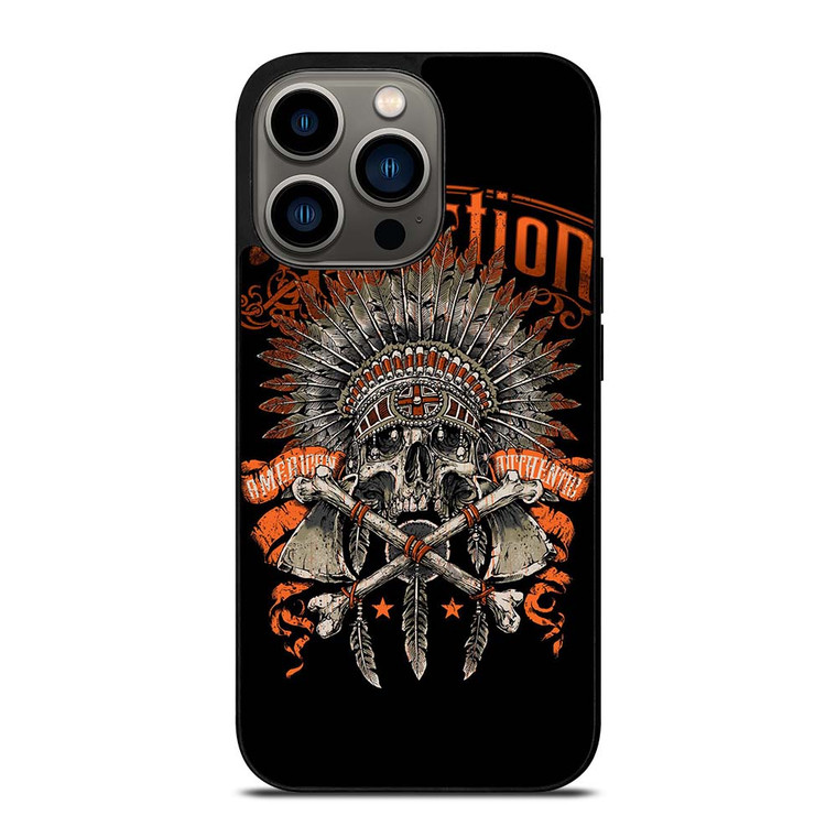 AFFLICTION SKULL iPhone 13 Pro Case Cover