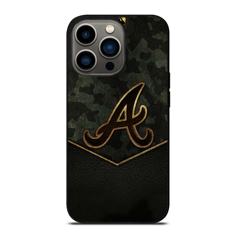 ATLANTA BRAVES EMBLEM iPhone 13 Pro Case Cover
