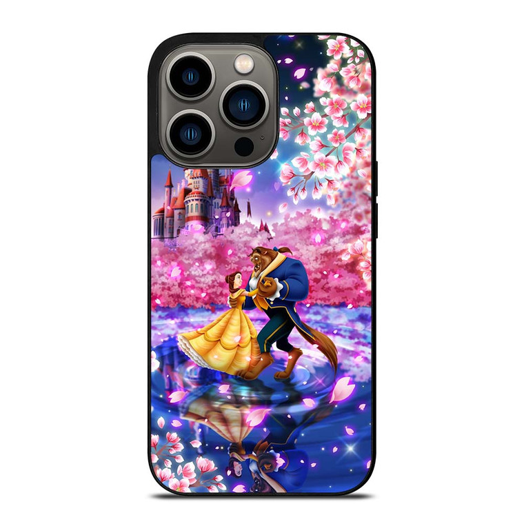 BEAUTY AND THE BEAST CARTOON iPhone 13 Pro Case Cover