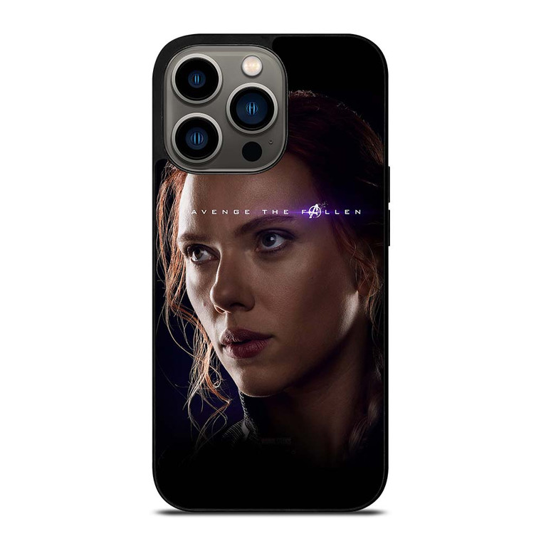 BLACK WIDOW FACE AVENGERS THE FALLEN iPhone 13 Pro Case Cover