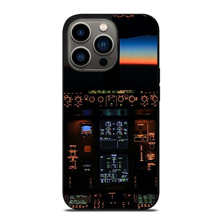 BOEING PLANE COCKPIT iPhone 13 Pro Case Cover