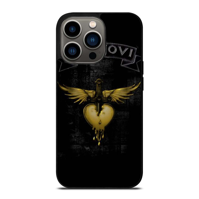 BON JOVI BAND GOLD LOGO iPhone 13 Pro Case Cover
