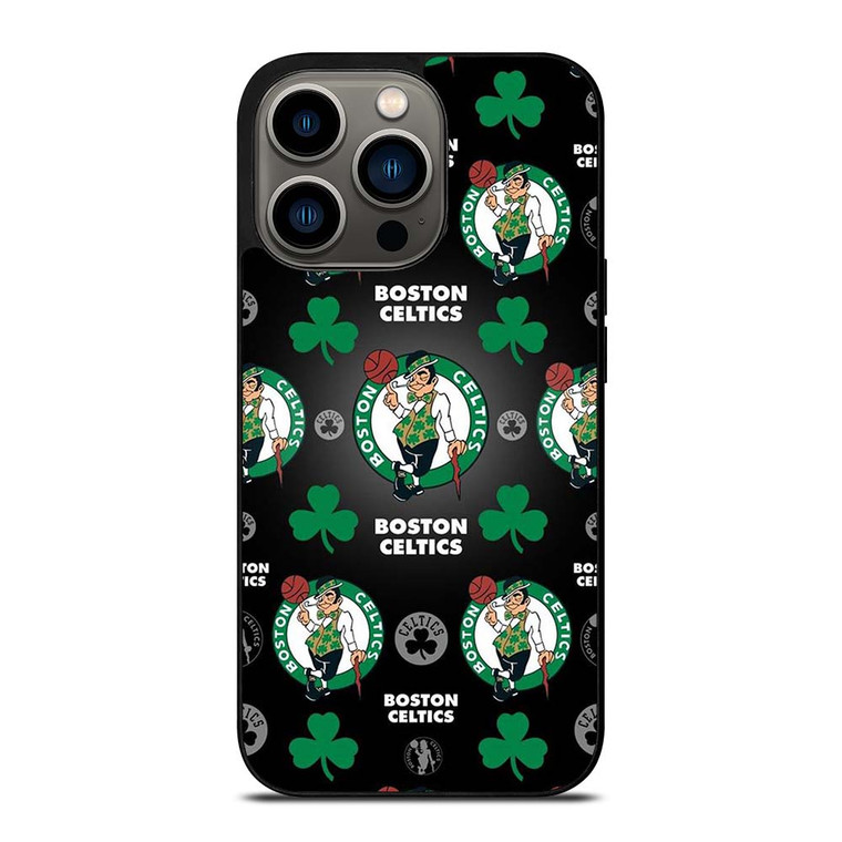 BOSTON CELTICS COLLAGE iPhone 13 Pro Case Cover