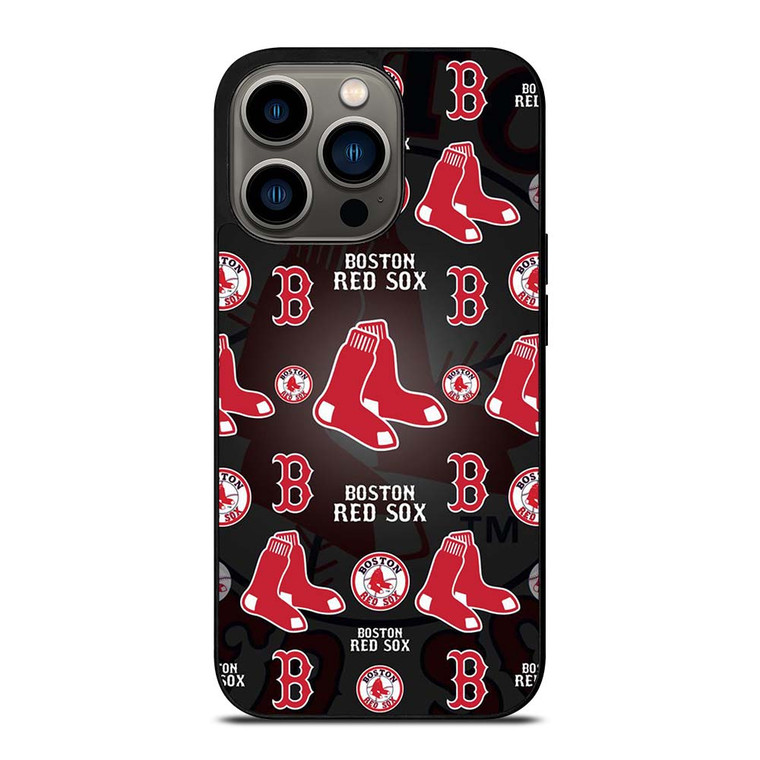 BOSTON RED SOX MLB COLLAGE iPhone 13 Pro Case Cover