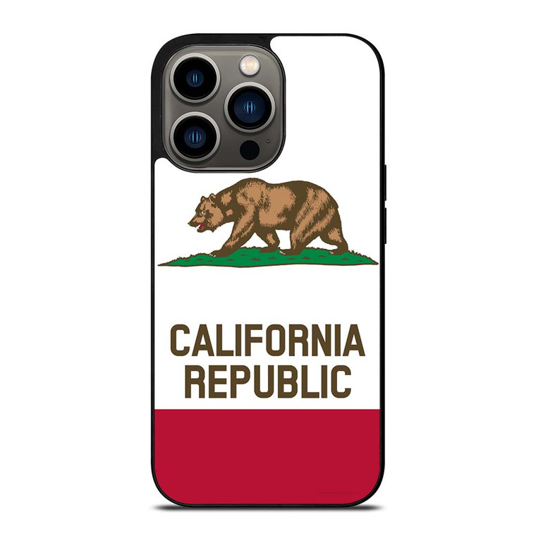 CALIFORNIA REPUBLIC FLAG iPhone 13 Pro Case Cover