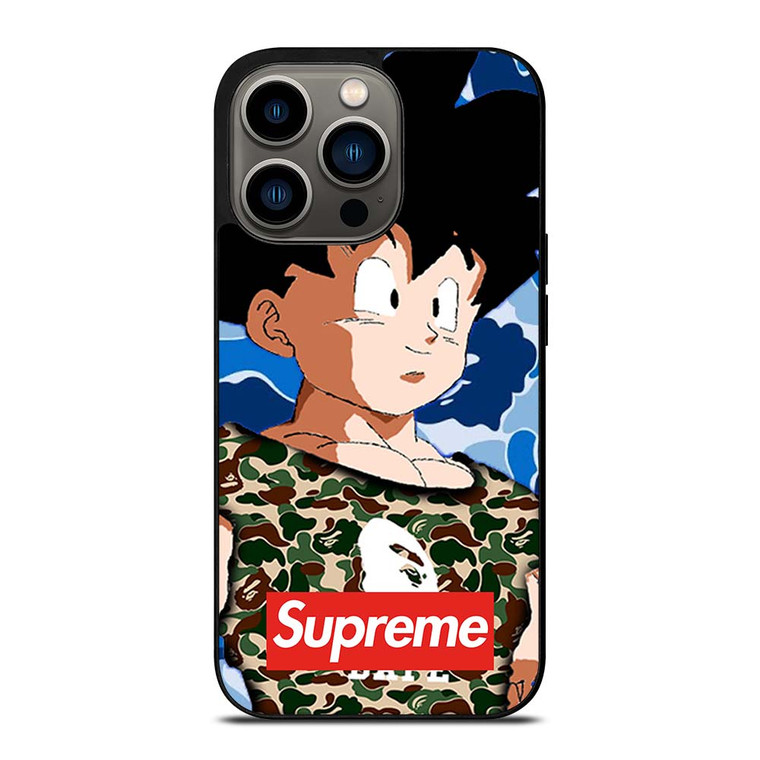 CAMO GOHAN BAPE SUPREME iPhone 13 Pro Case Cover
