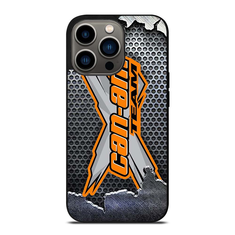 CAN AM X TEAM PLATE LOGO iPhone 13 Pro Case Cover