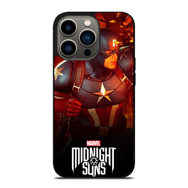 CAPTAIN AMERICA MARVEL MIDNIGHT SUNS iPhone 13 Pro Case Cover