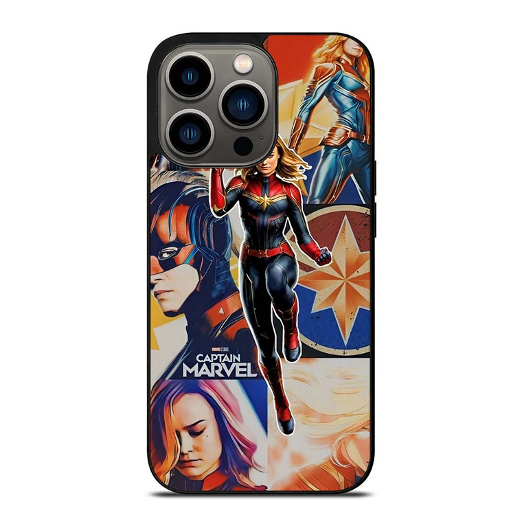CAPTAIN MARVEL SUPER HERO COLLAGE iPhone 13 Pro Case Cover