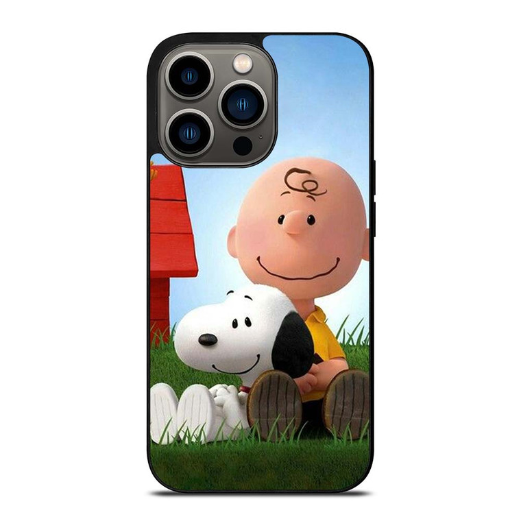 CHARLIE BROWN PEANUTS GRASS iPhone 13 Pro Case Cover