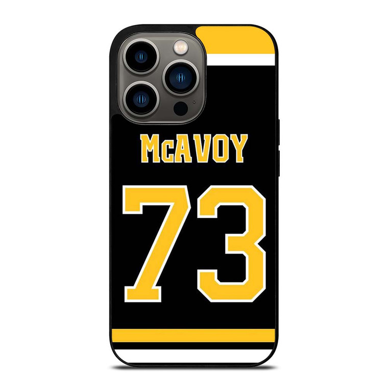 CHARLIE MCAVOY BOSTON BRUINS NHL iPhone 13 Pro Case Cover